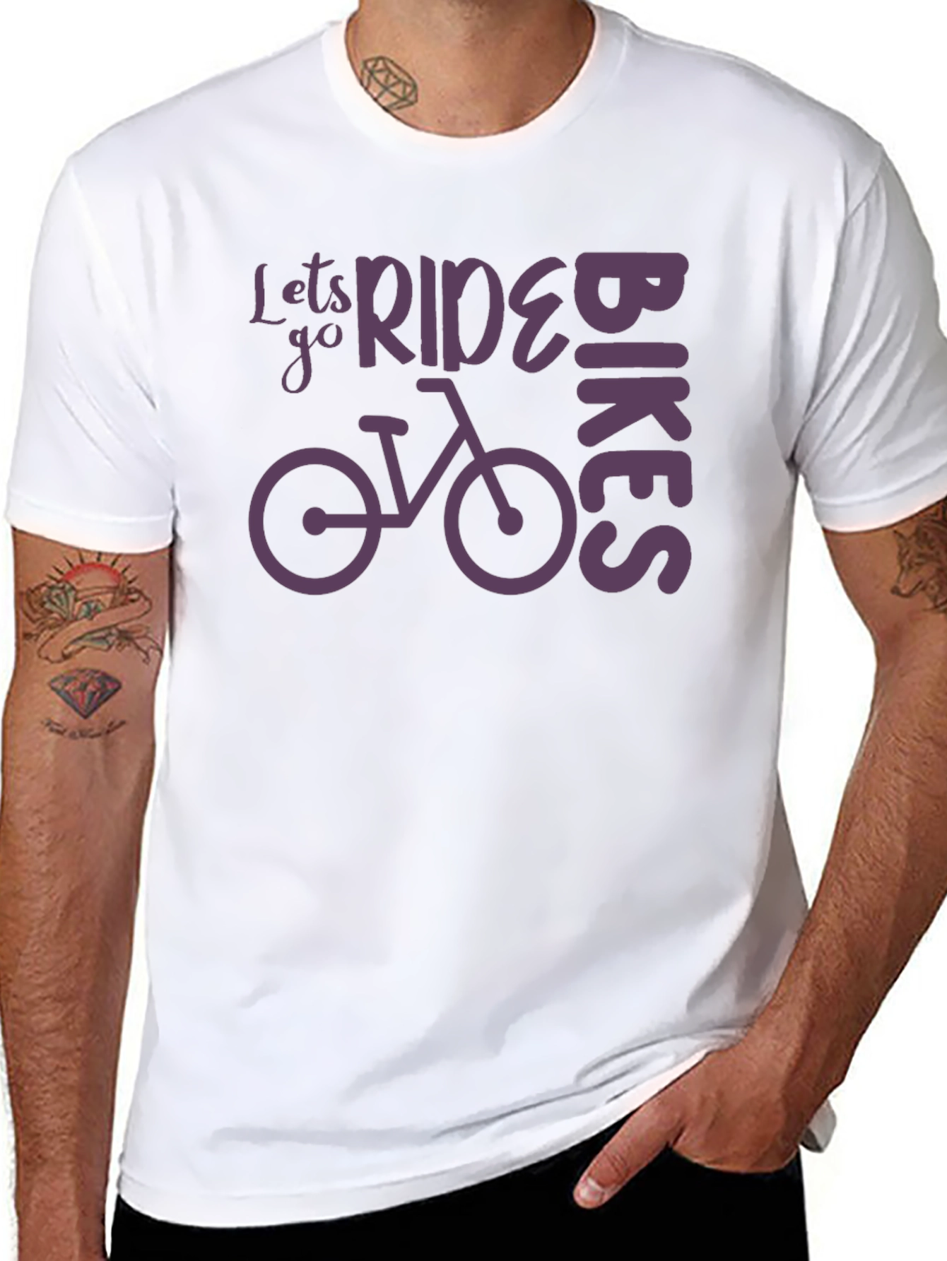 Lets Ride Bikes Graphic Tee