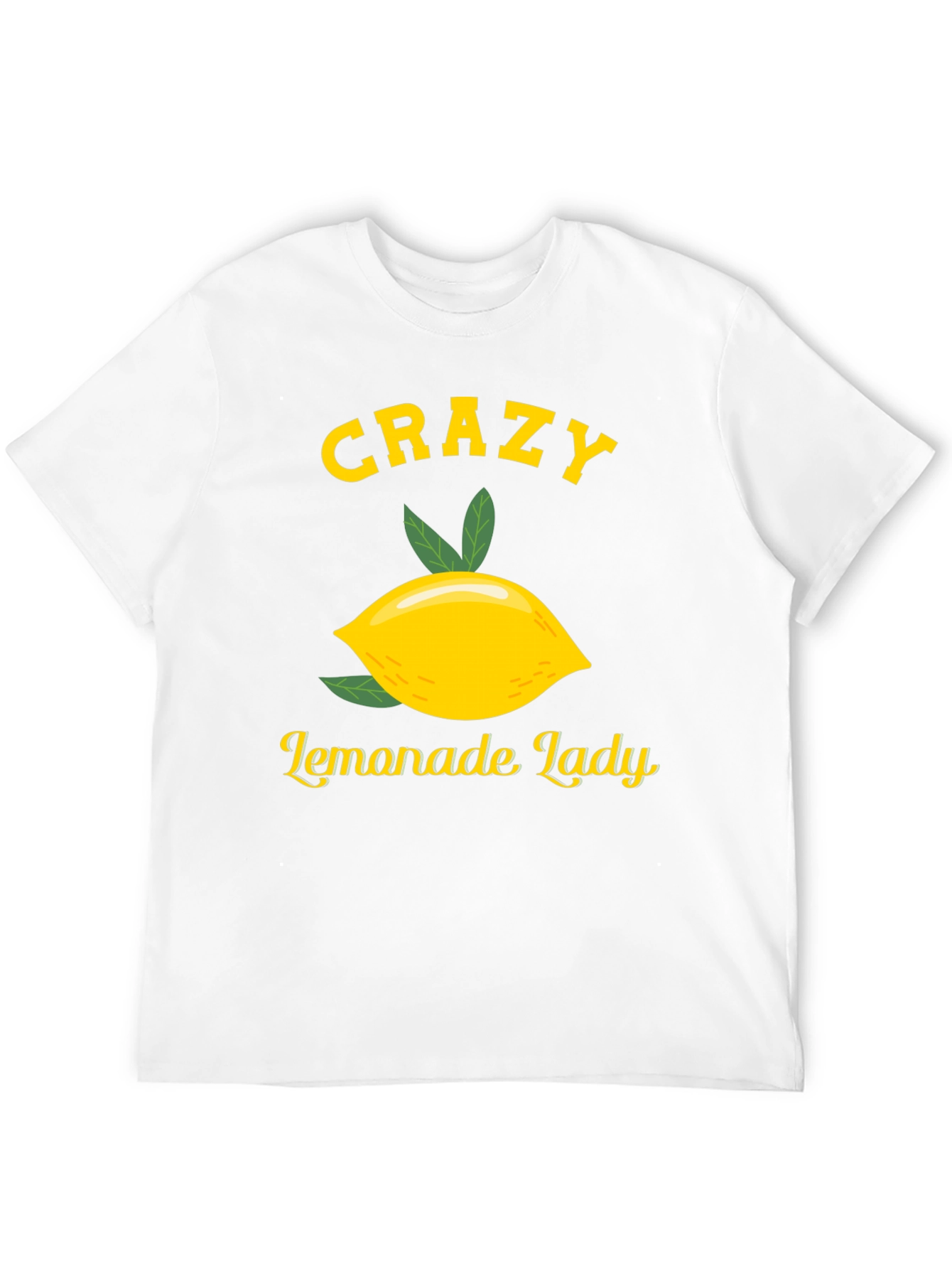Crazy Lemonade Lady T-Shirt - Black