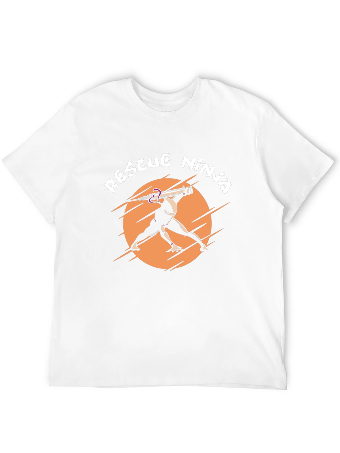 Rescue Ninja Graphic Tee - Black