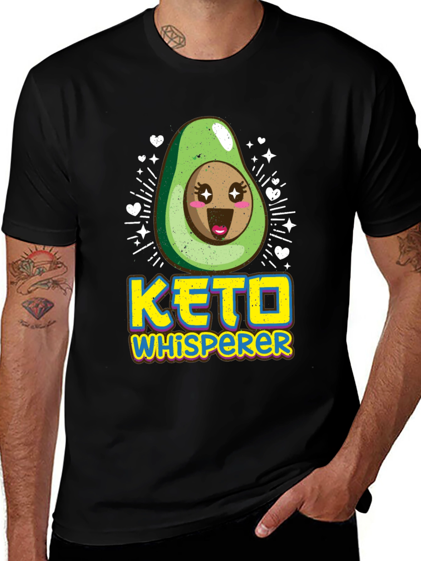 Keto Whisperer Avocado T-Shirt - Cute & Trendy!