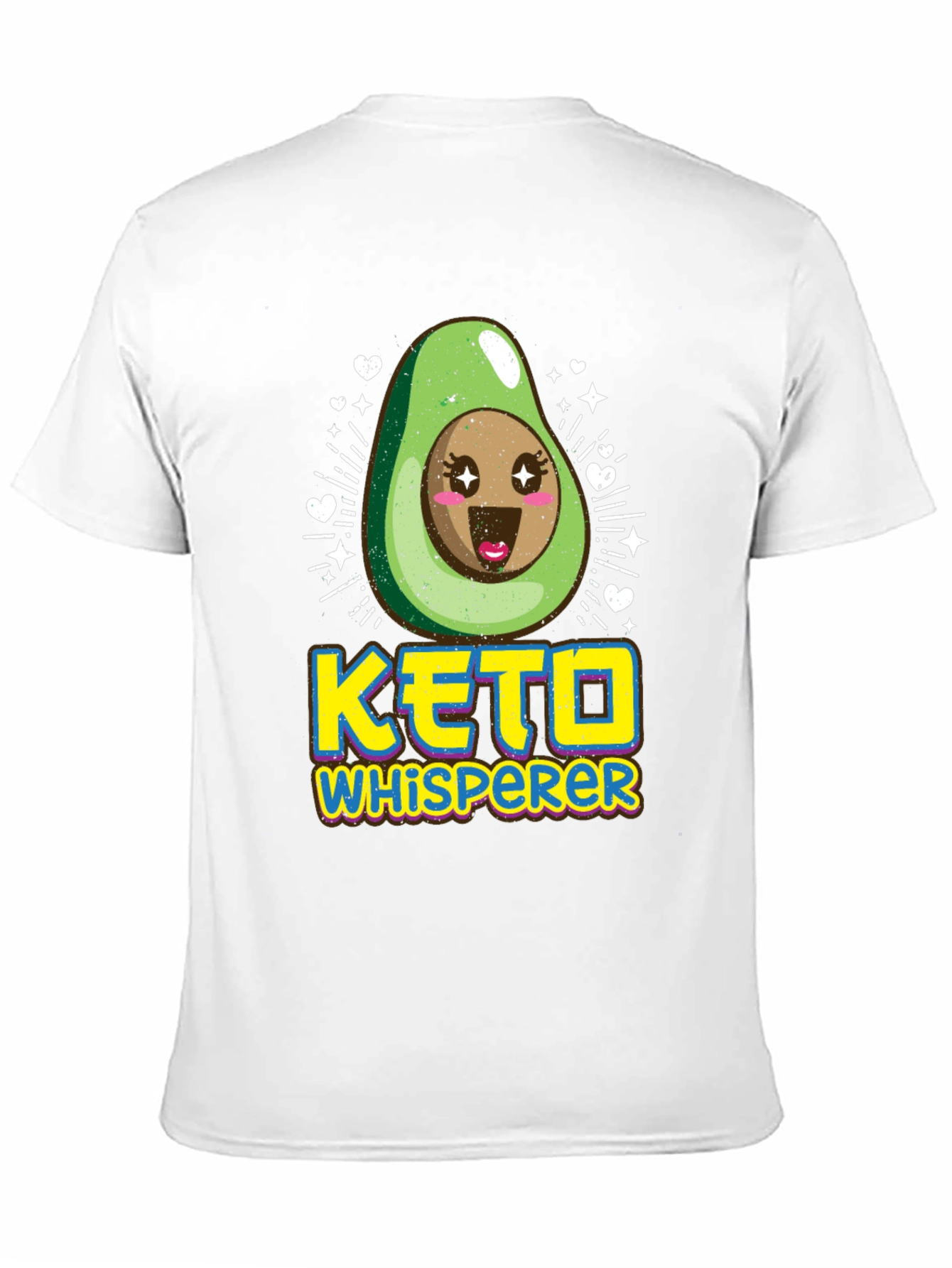 Keto Whisperer Avocado T-Shirt - Cute & Trendy!