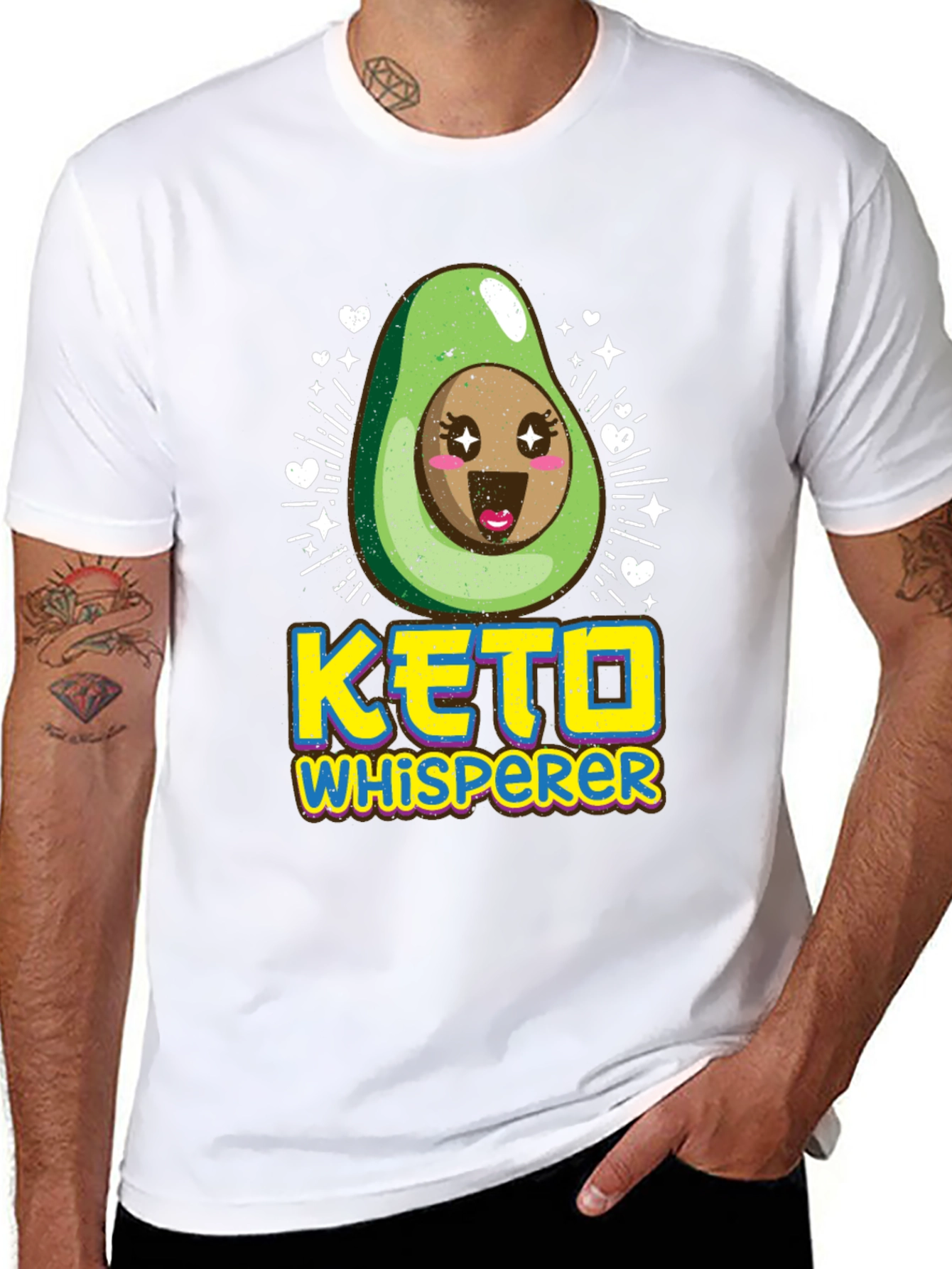 Keto Whisperer Avocado T-Shirt - Cute & Trendy!