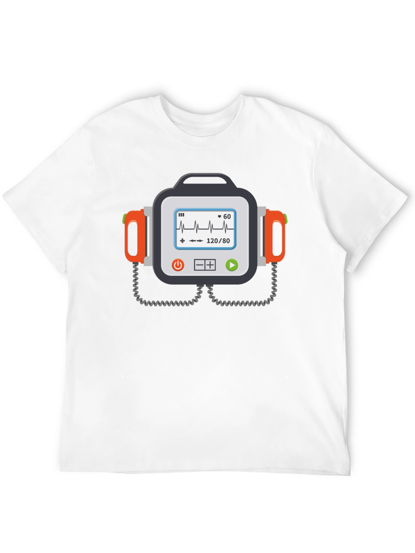 Defibrillator Funny Graphic Tee