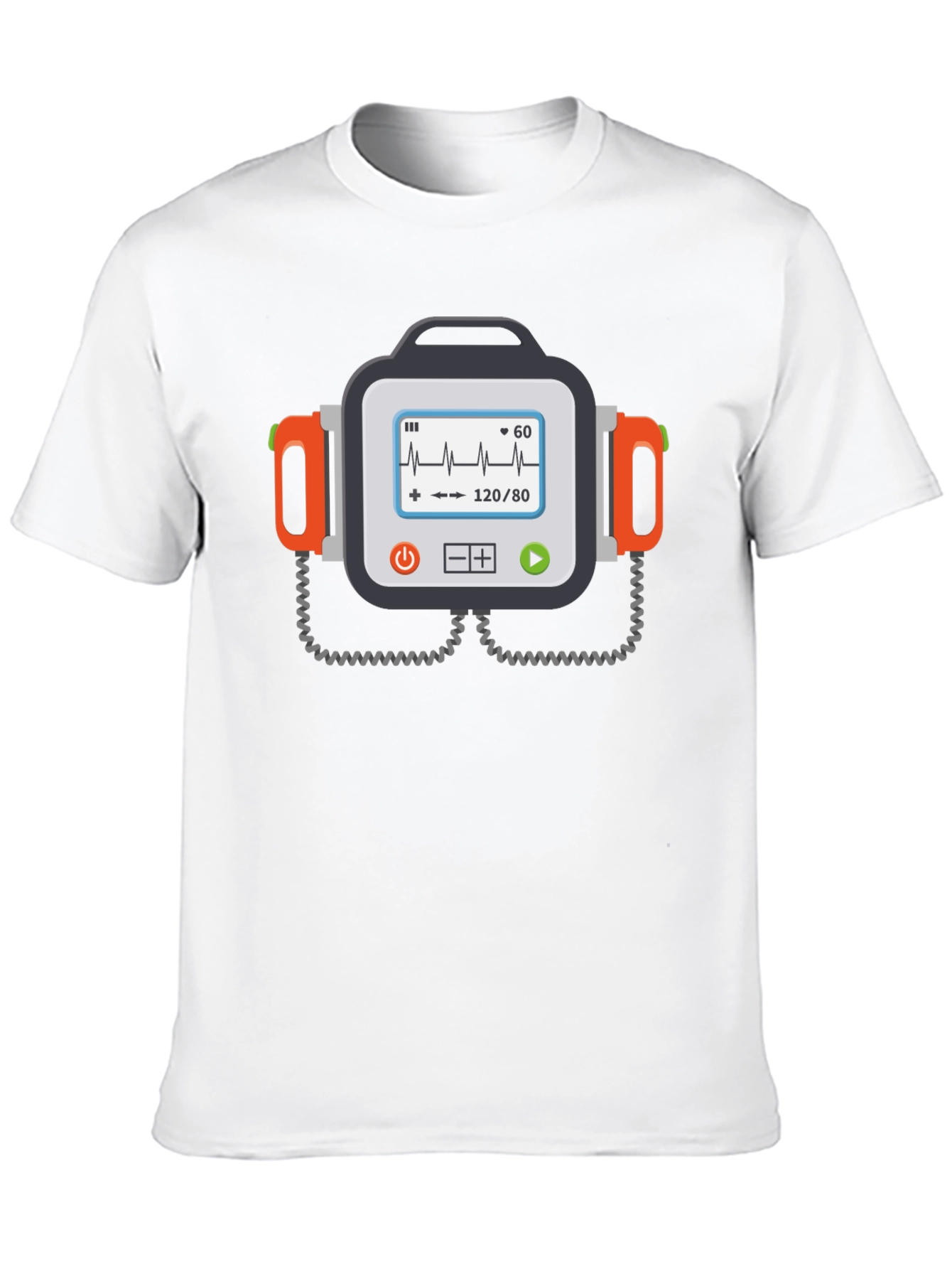 Defibrillator Funny Graphic Tee