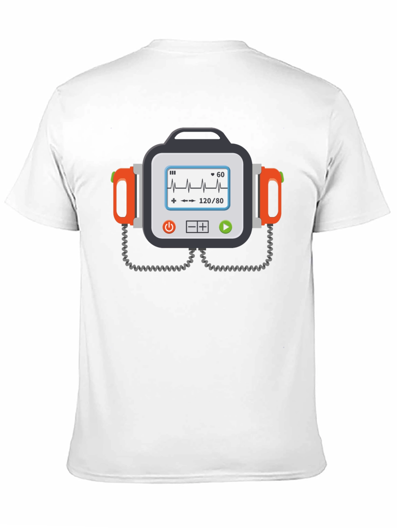 Defibrillator Funny Graphic Tee