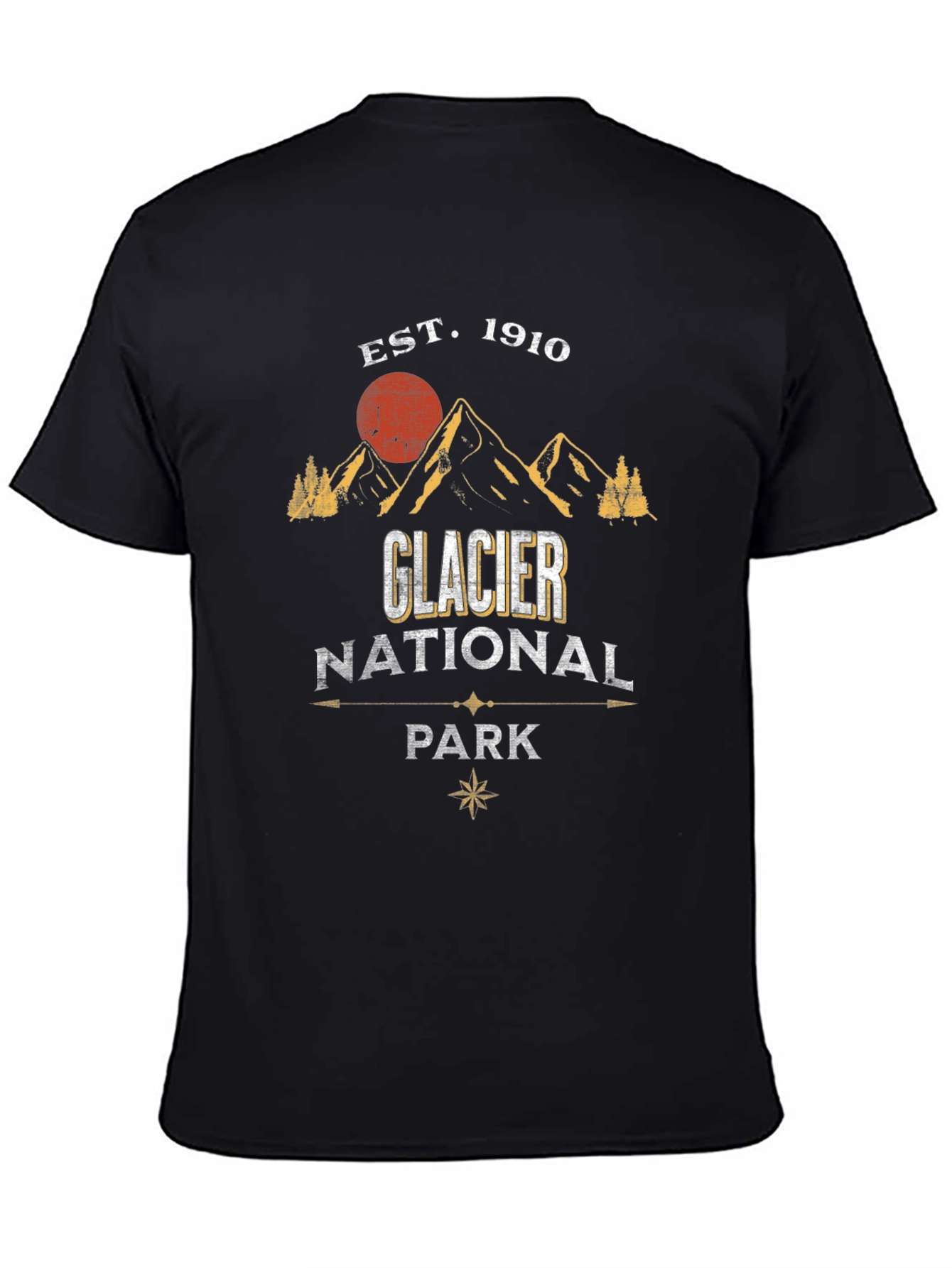 Glacier National Park Est. 1910 Graphic T-Shirt