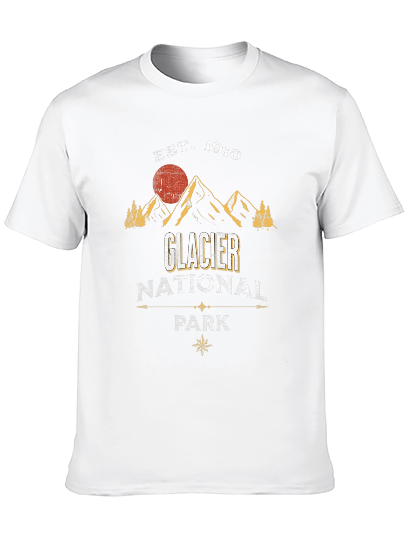 Glacier National Park Est. 1910 Graphic T-Shirt