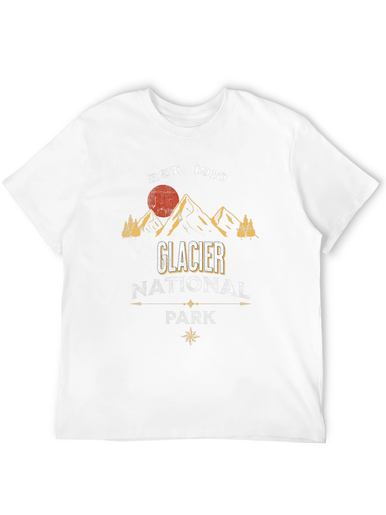 Glacier National Park Est. 1910 Graphic T-Shirt