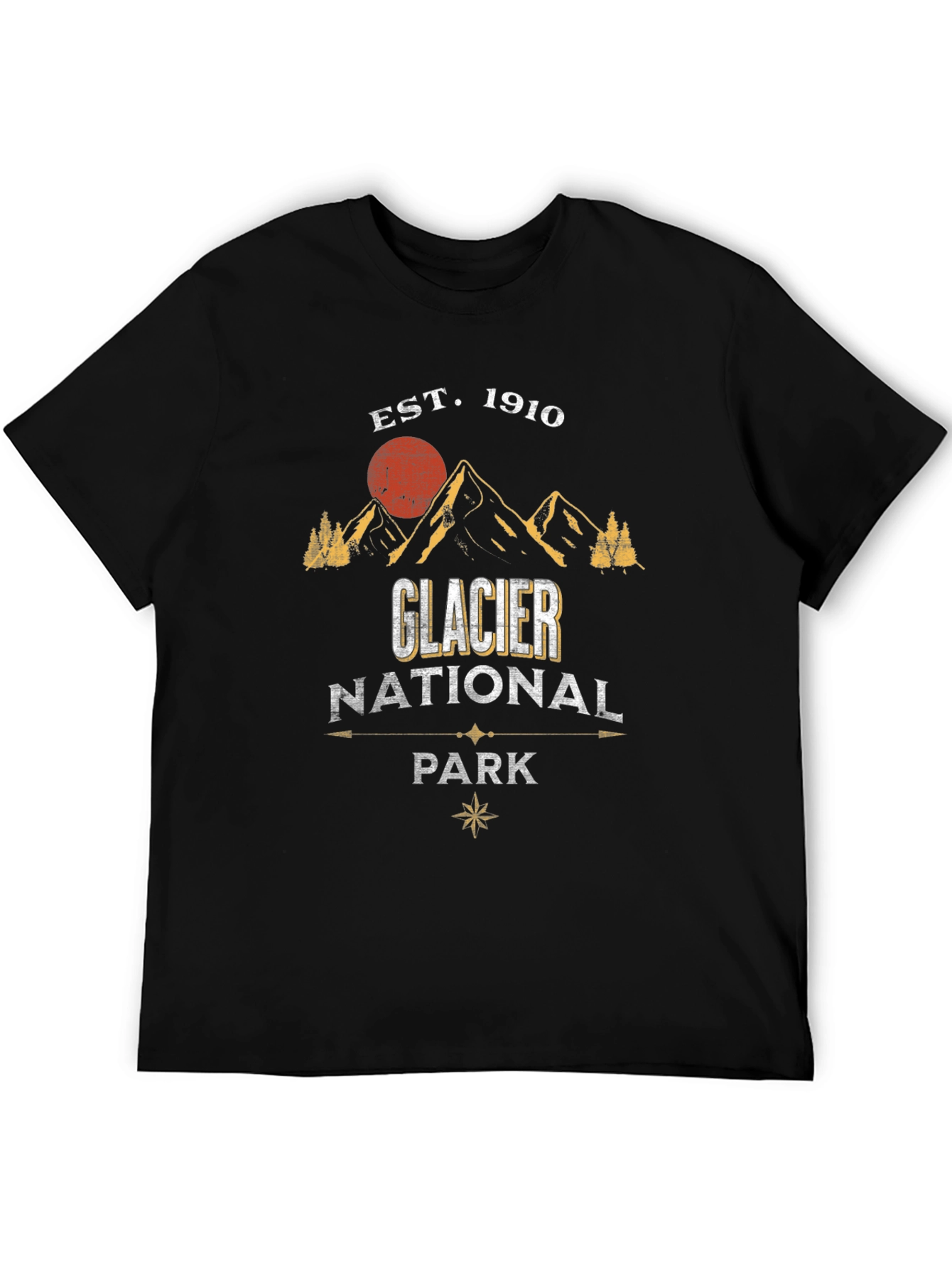 Glacier National Park Est. 1910 Graphic T-Shirt