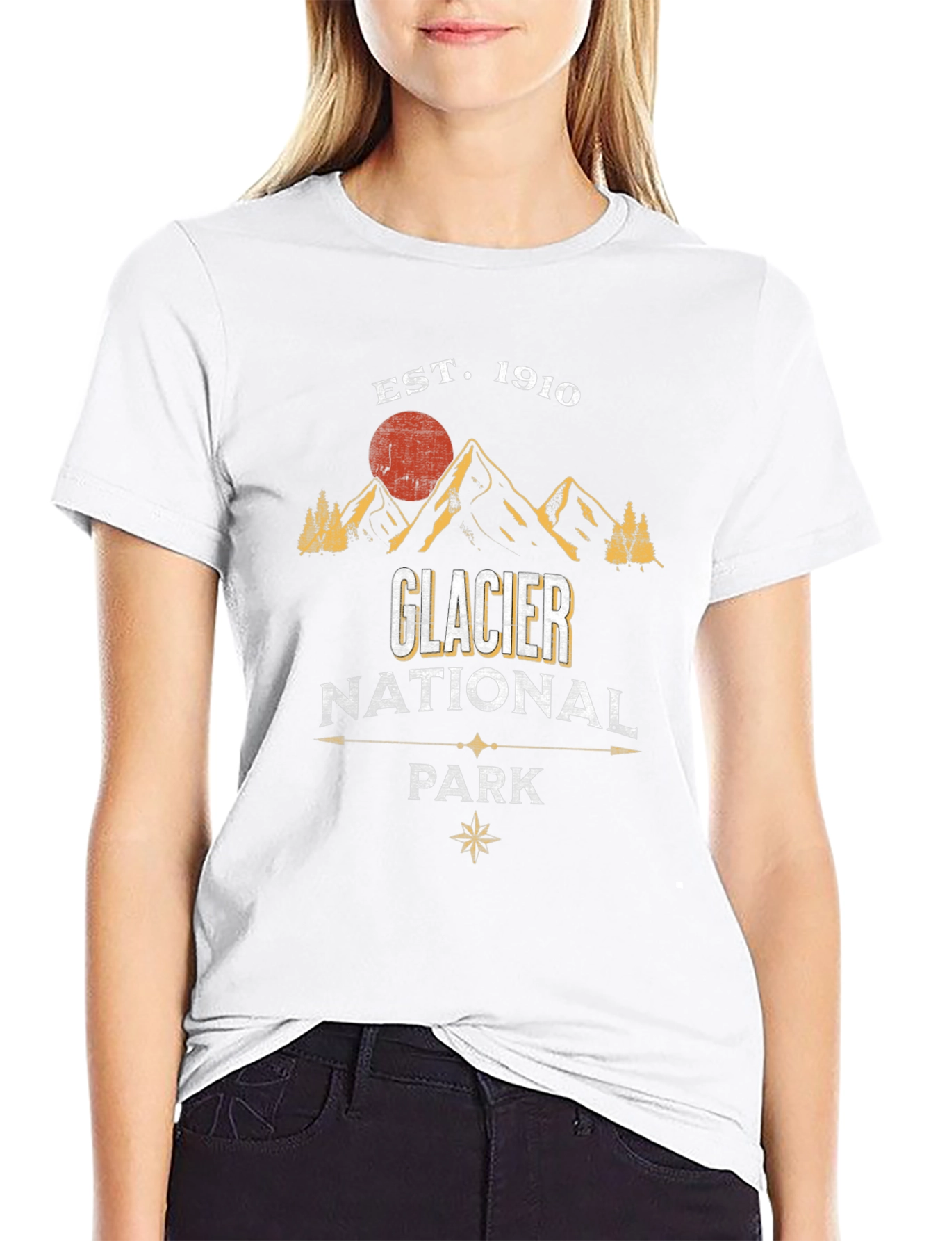 Glacier National Park Est. 1910 Graphic T-Shirt