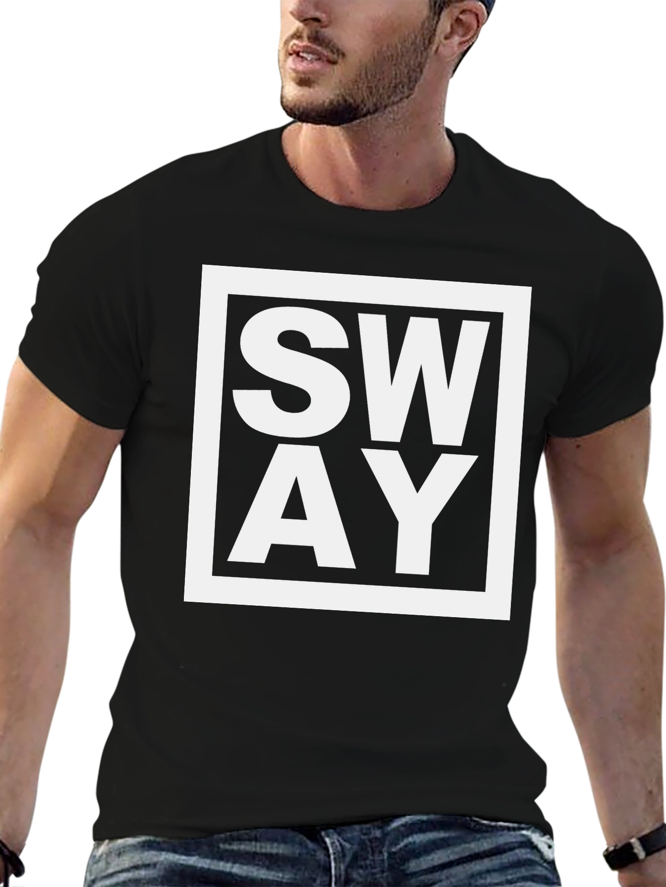 Sway Graphic Tee - Bold Square Design