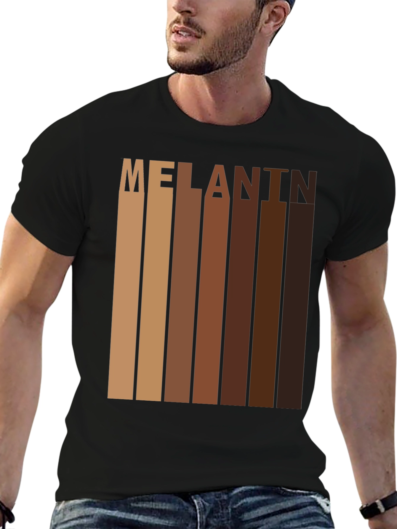 Melanin Pride T-Shirt - Diverse Skin Tones