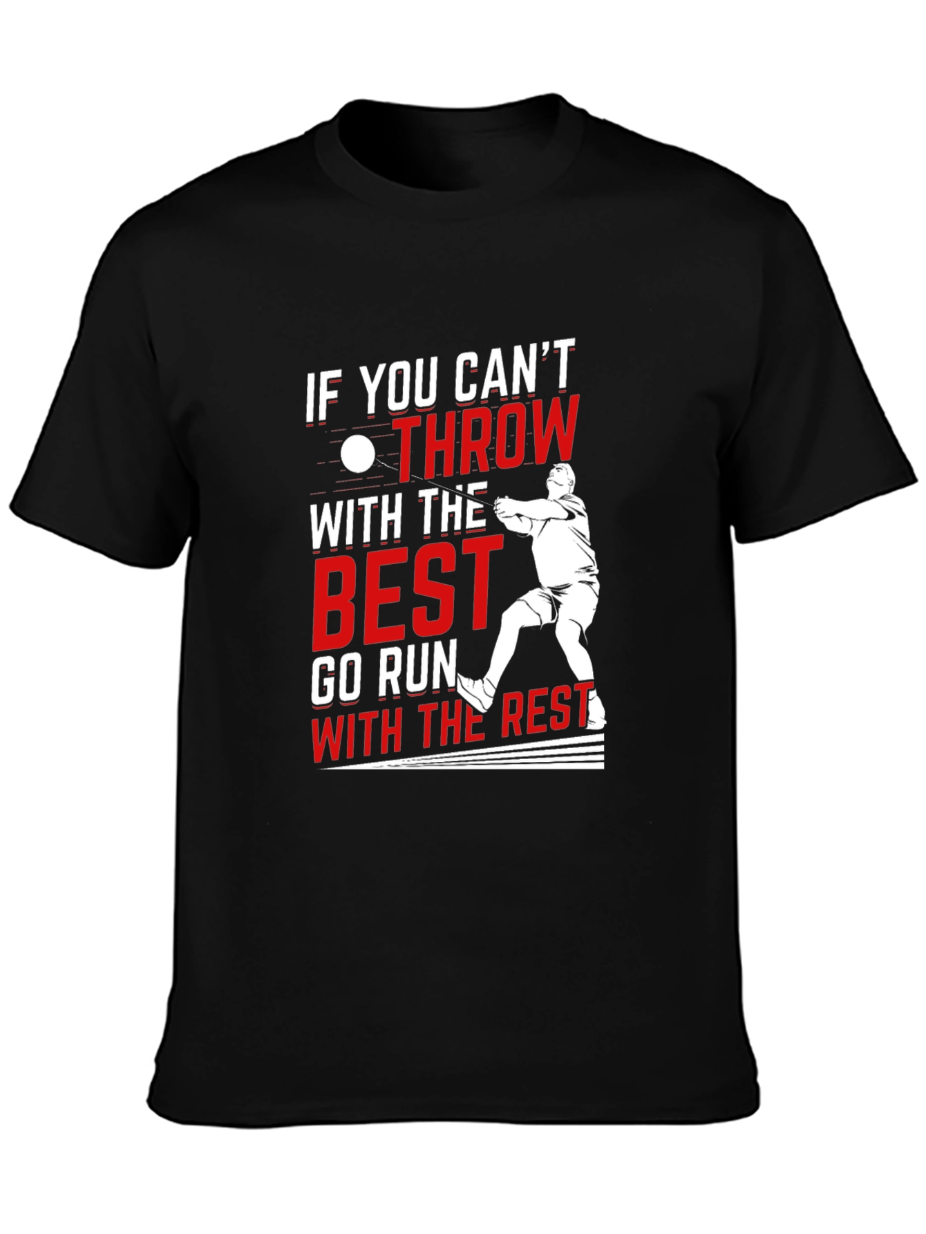 Throwing Sports Graphic T-Shirt