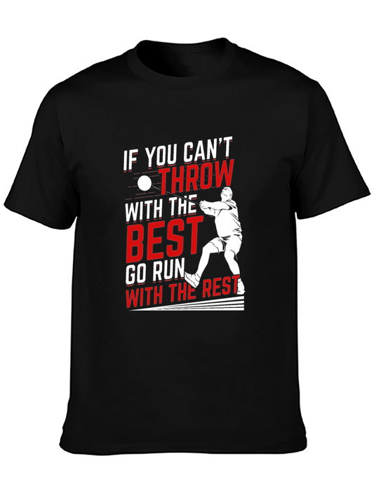 Throwing Sports Graphic T-Shirt