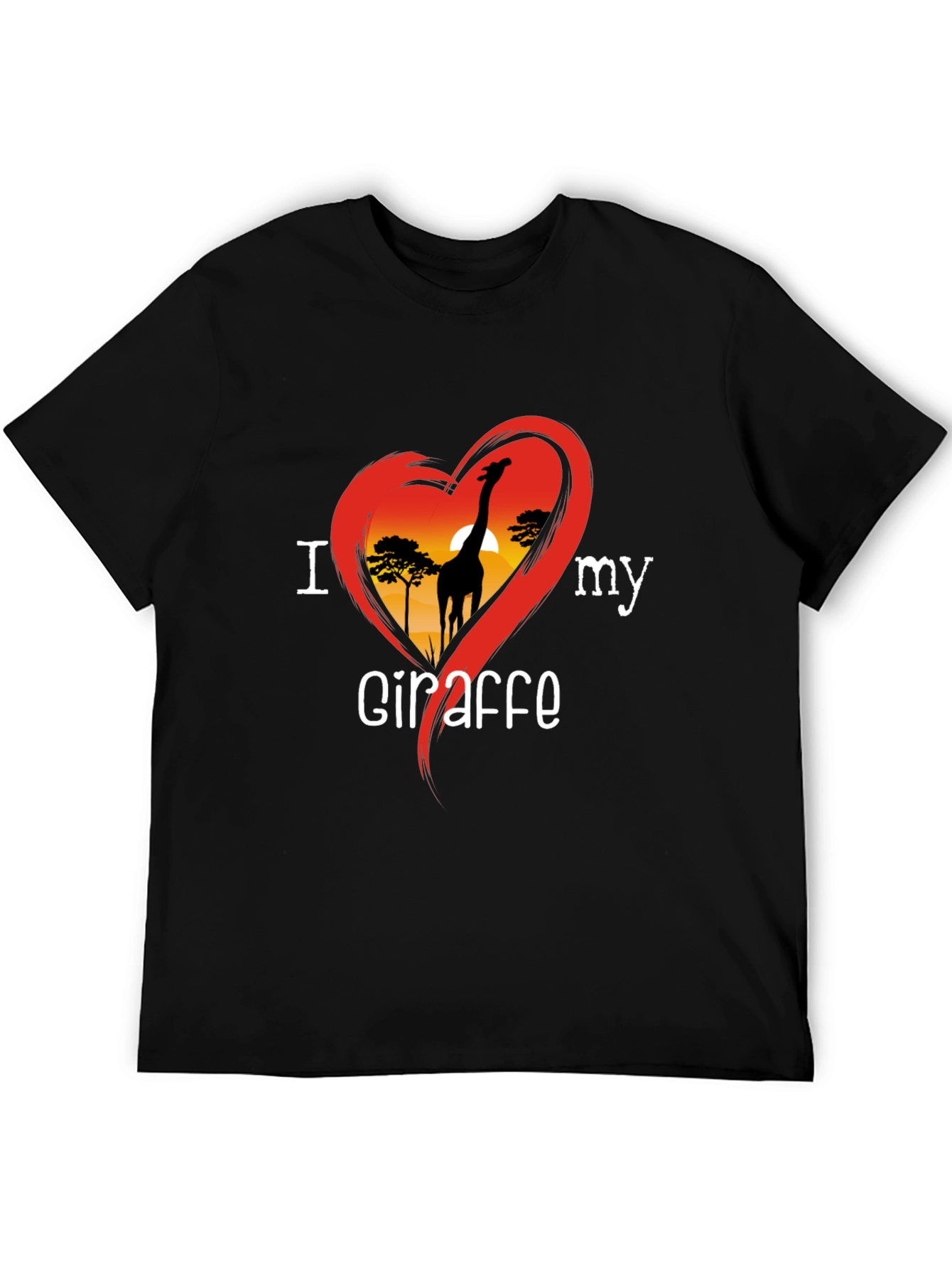I Love My Giraffe T-Shirt