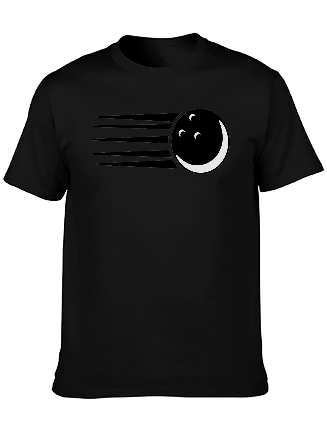 Striking Bowling Ball Graphic Tee - Cool and Unique