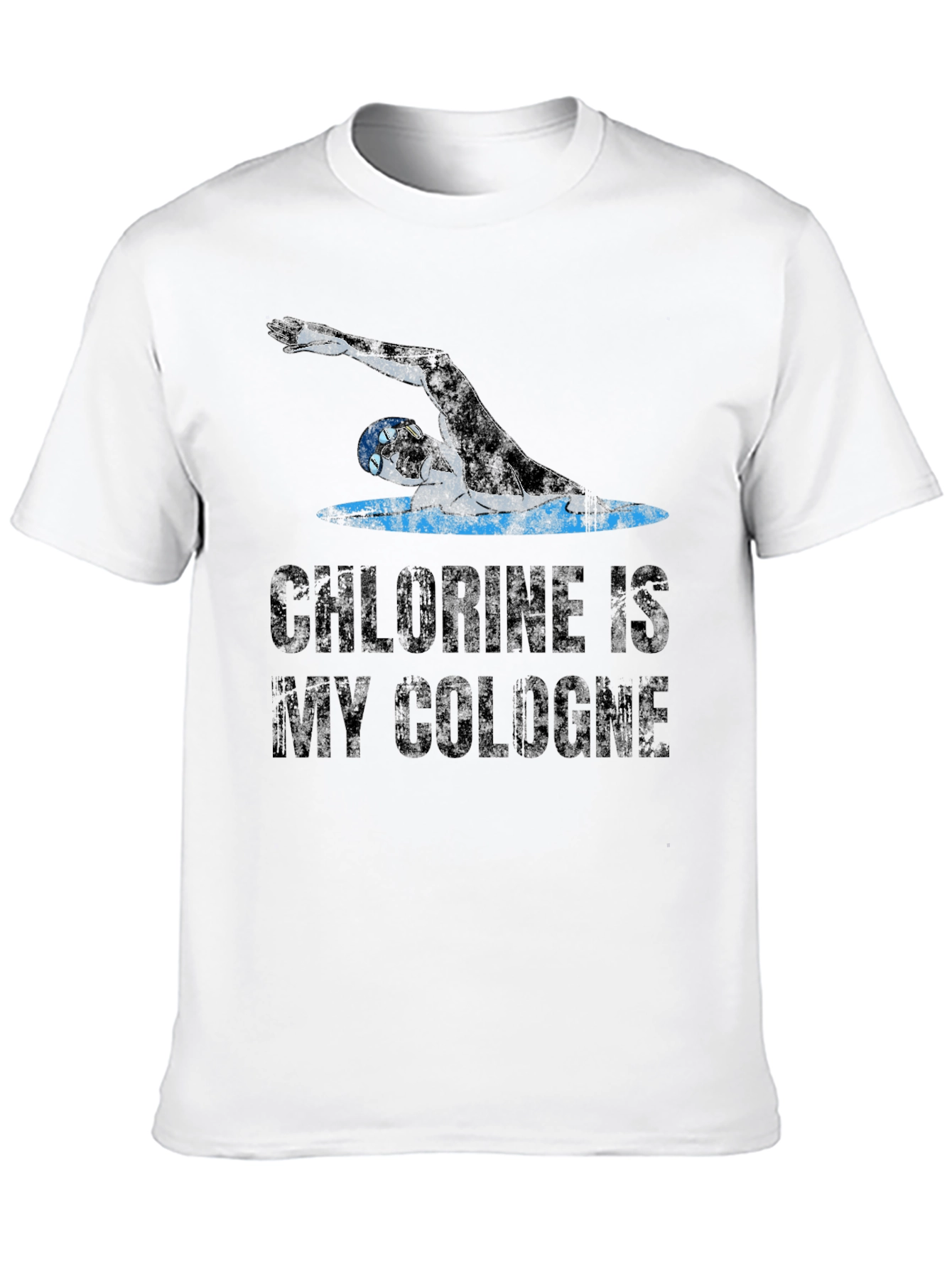 Chlorine is My Cologne Swimmer T-Shirt