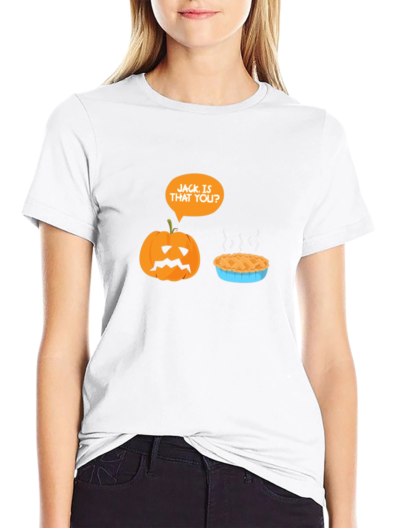 Halloween Pumpkin Pie T-Shirt - Jack Is That You?