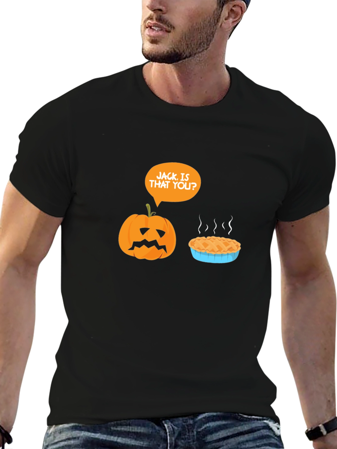 Halloween Pumpkin Pie T-Shirt - Jack Is That You?