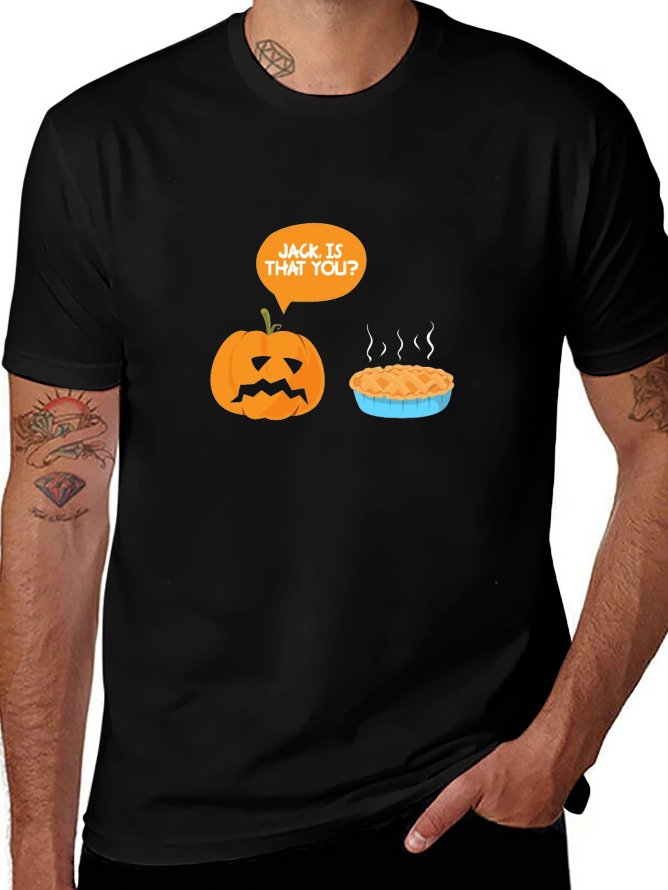 Halloween Pumpkin Pie T-Shirt - Jack Is That You?
