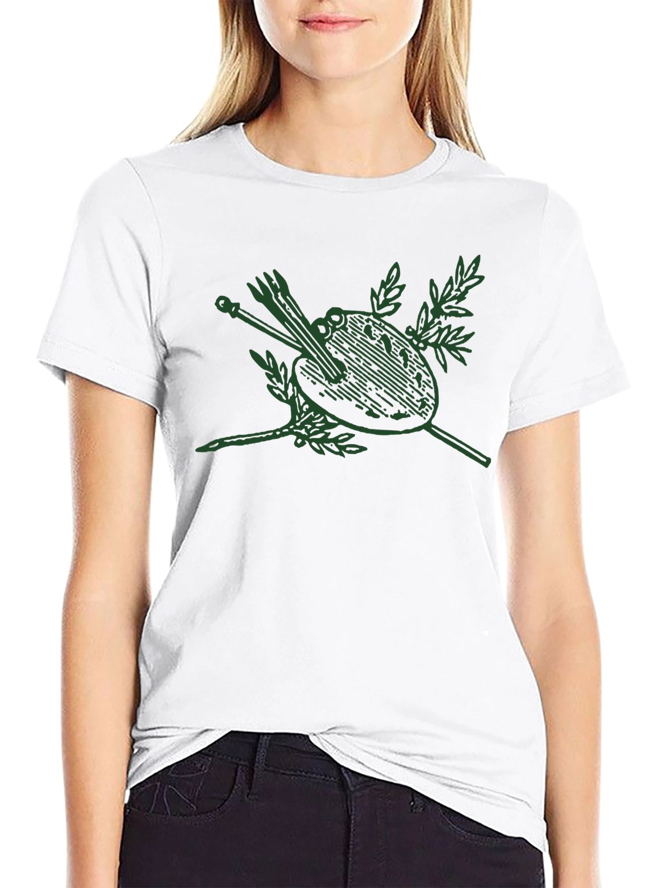 Artist Palette Graphic Tee - Artsy Style