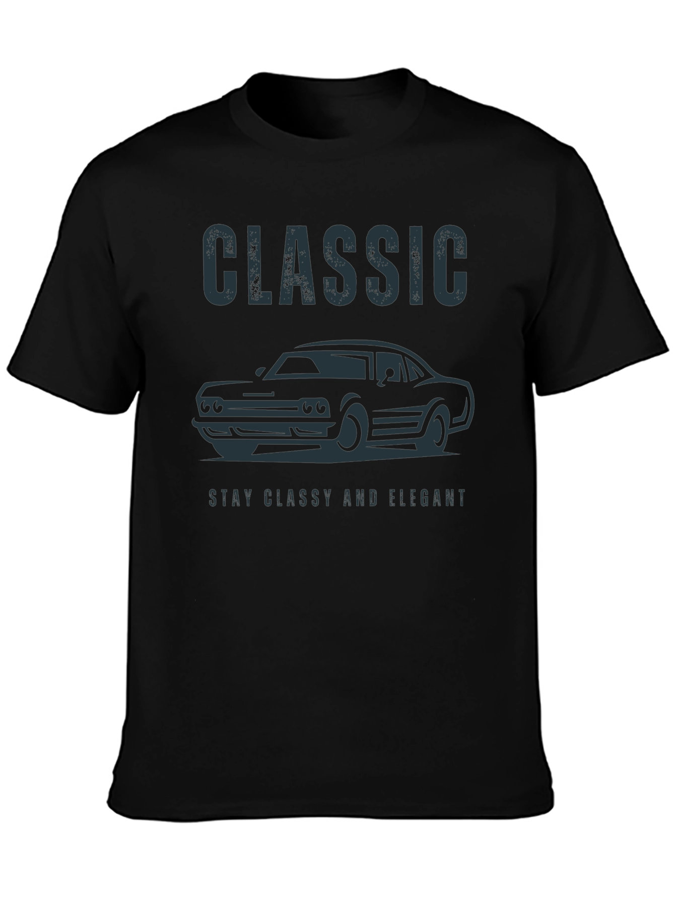 Classic Car T-Shirt - Stay Classy & Elegant Design
