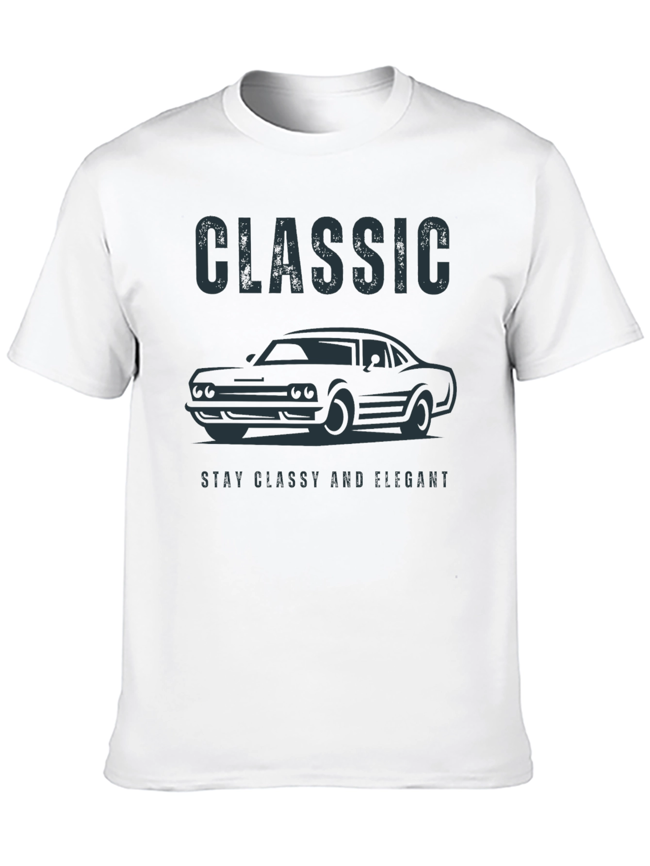 Classic Car T-Shirt - Stay Classy & Elegant Design