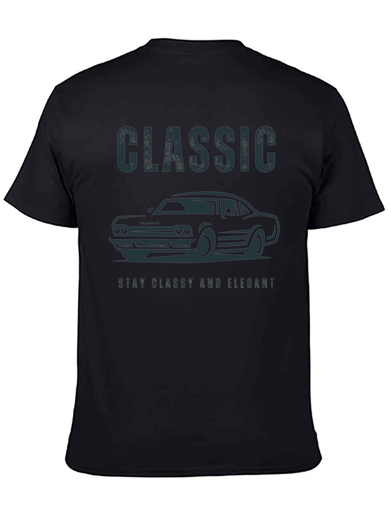 Classic Car T-Shirt - Stay Classy & Elegant Design
