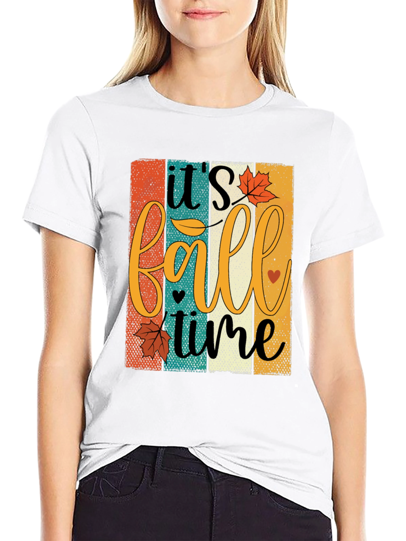 Its Fall Time Retro Graphic Tee