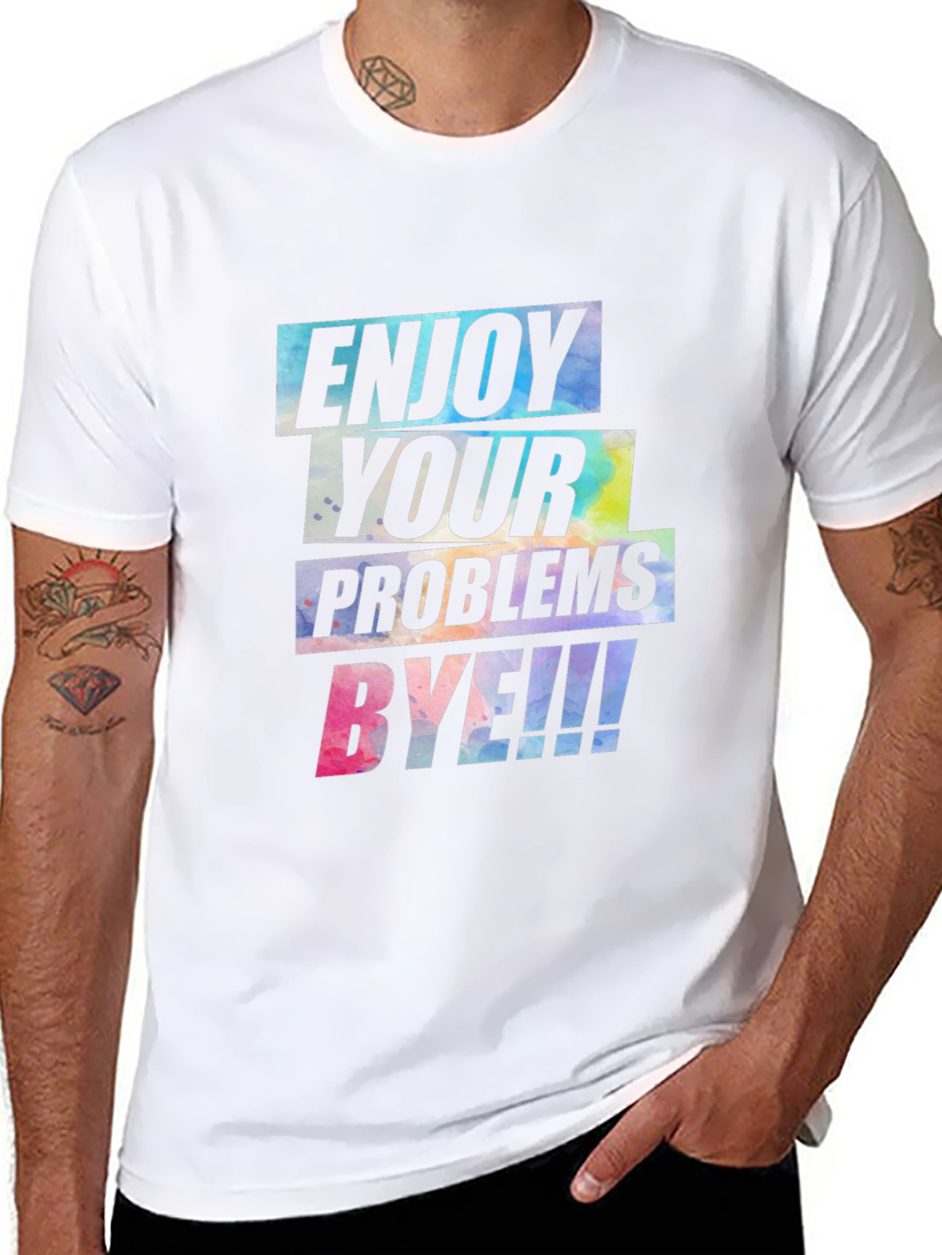 Enjoy Your Problems BYE! Graphic Tee