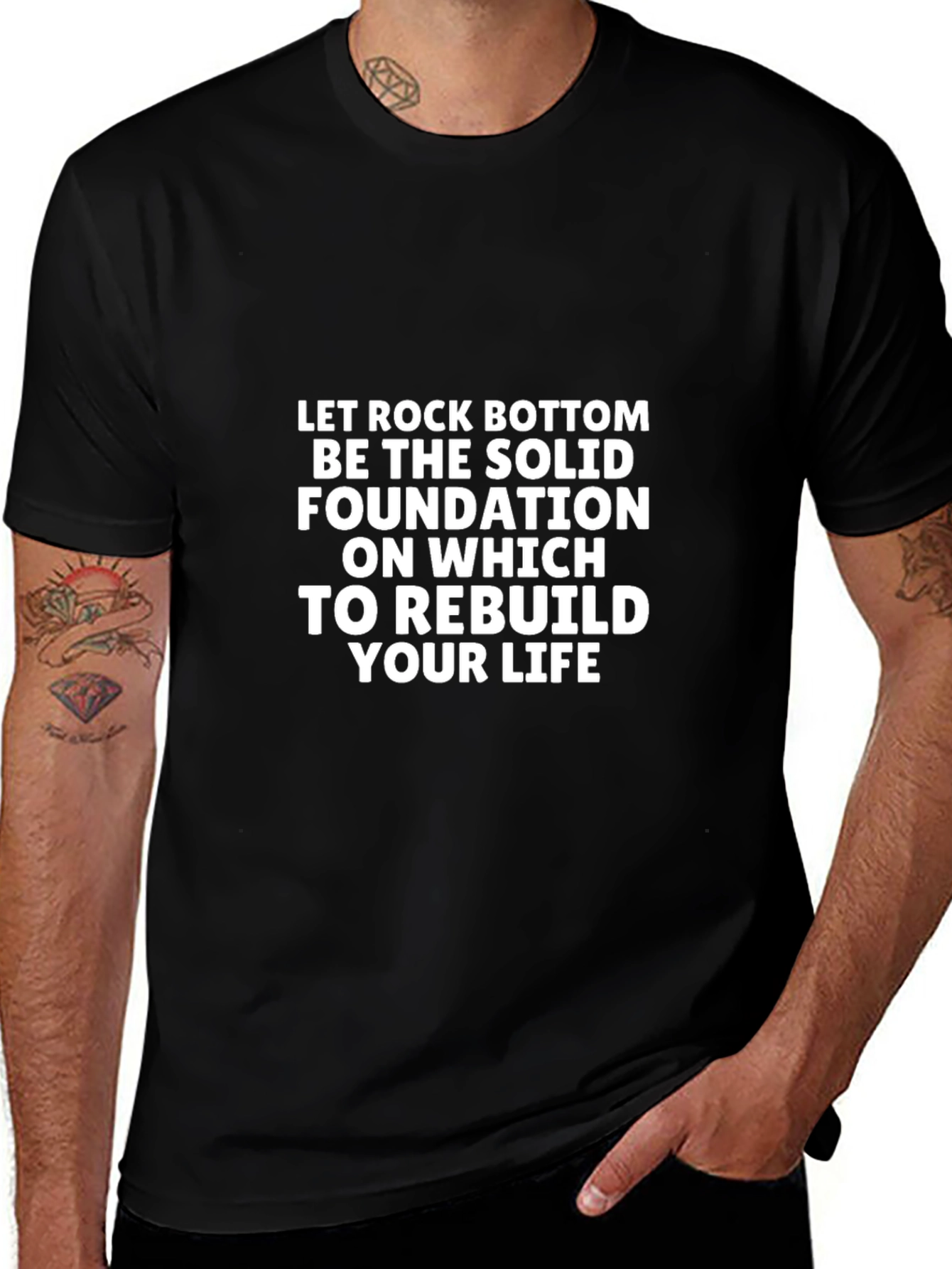 Rock Bottom Foundation Graphic Tee