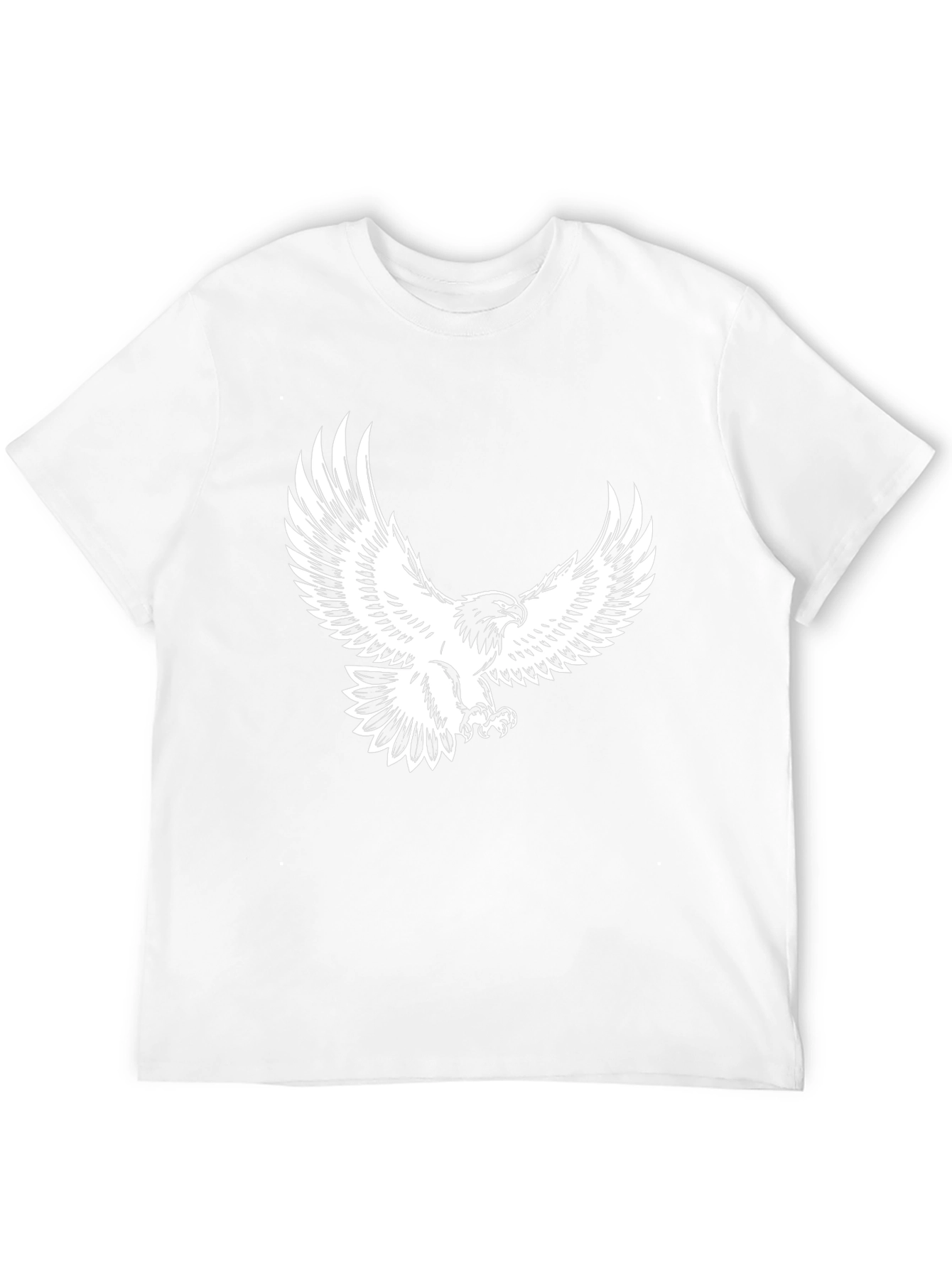 Black Eagle Graphic Tee - Soaring Style