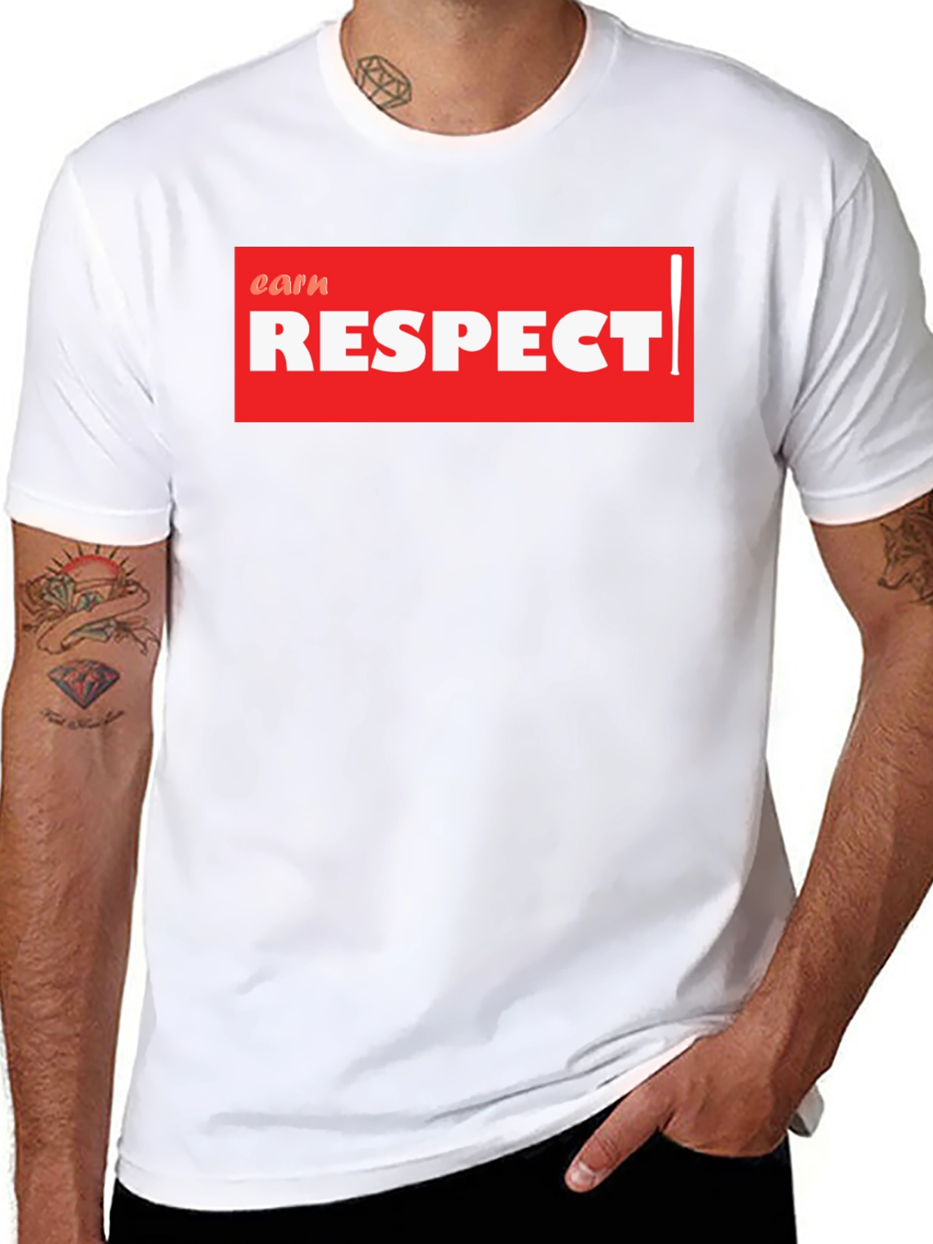 Earn Respect Graphic Tee - Bold Streetwear Style