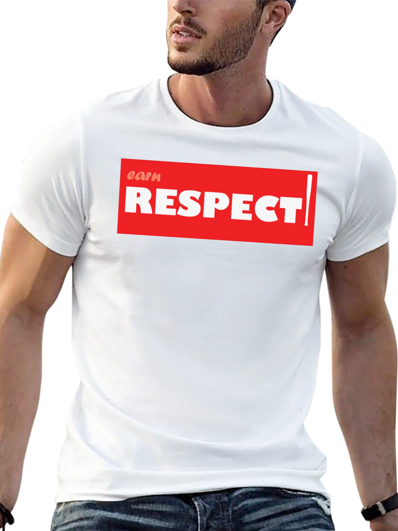 Earn Respect Graphic Tee - Bold Streetwear Style