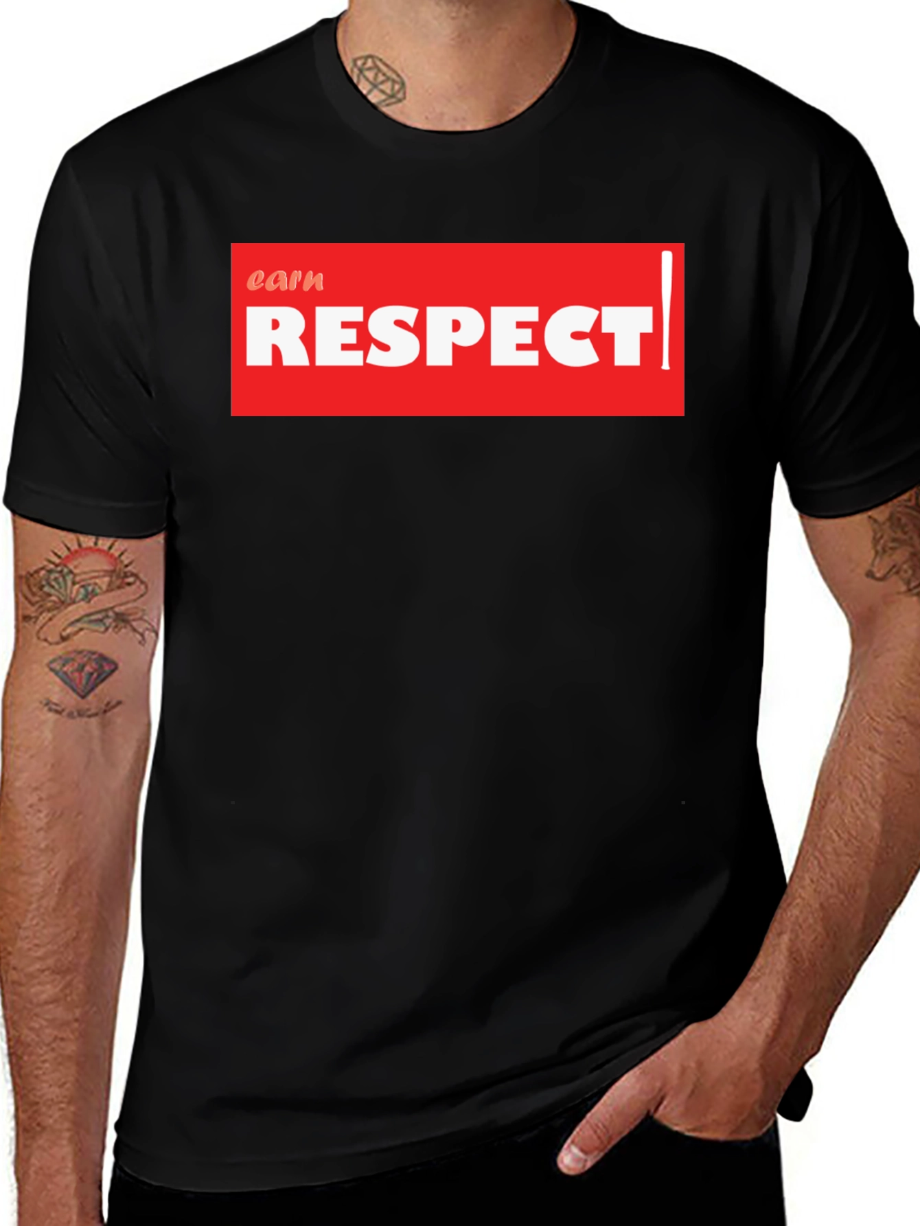 Earn Respect Graphic Tee - Bold Streetwear Style