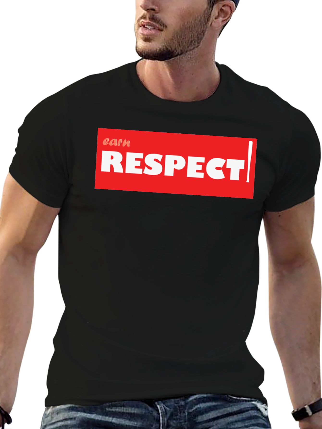 Earn Respect Graphic Tee - Bold Streetwear Style