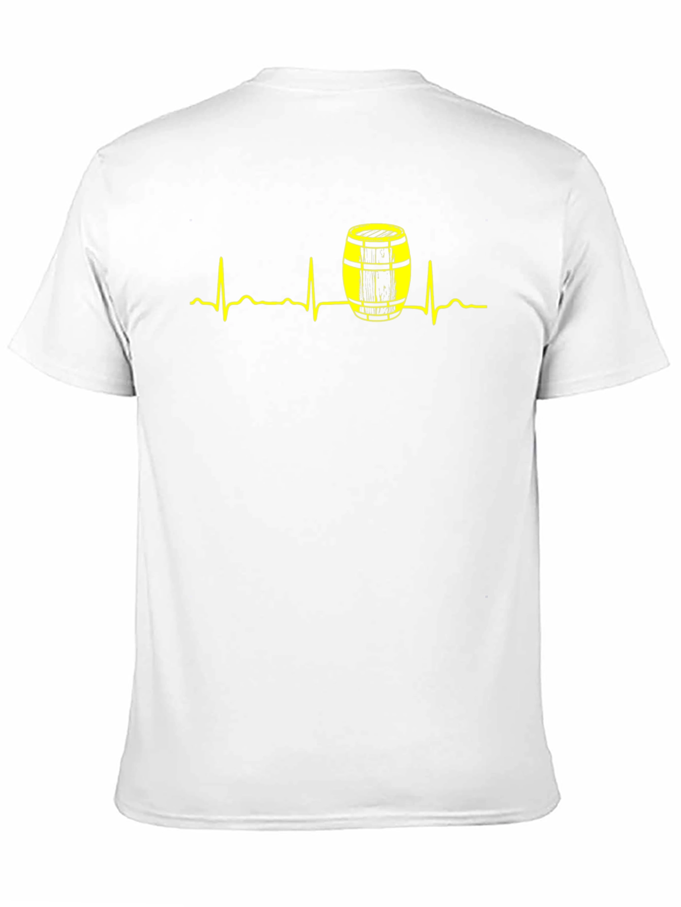 Heartbeat Barrel Graphic Tee - Black