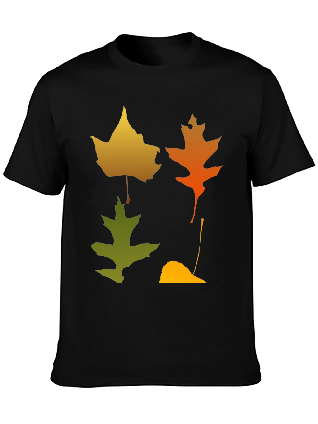 Fall Leaves Graphic Tee - Autumn Style Shirt