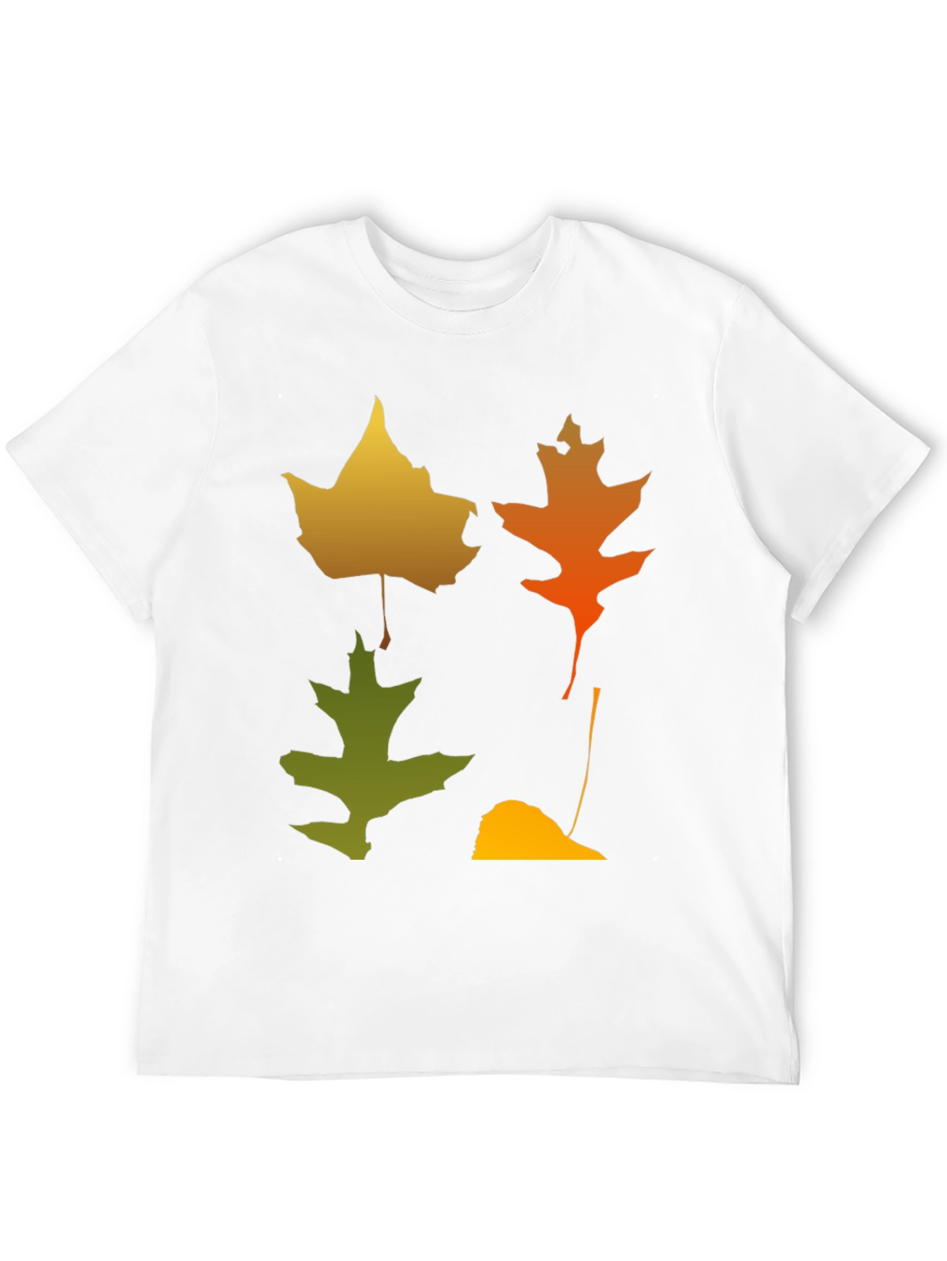 Fall Leaves Graphic Tee - Autumn Style Shirt