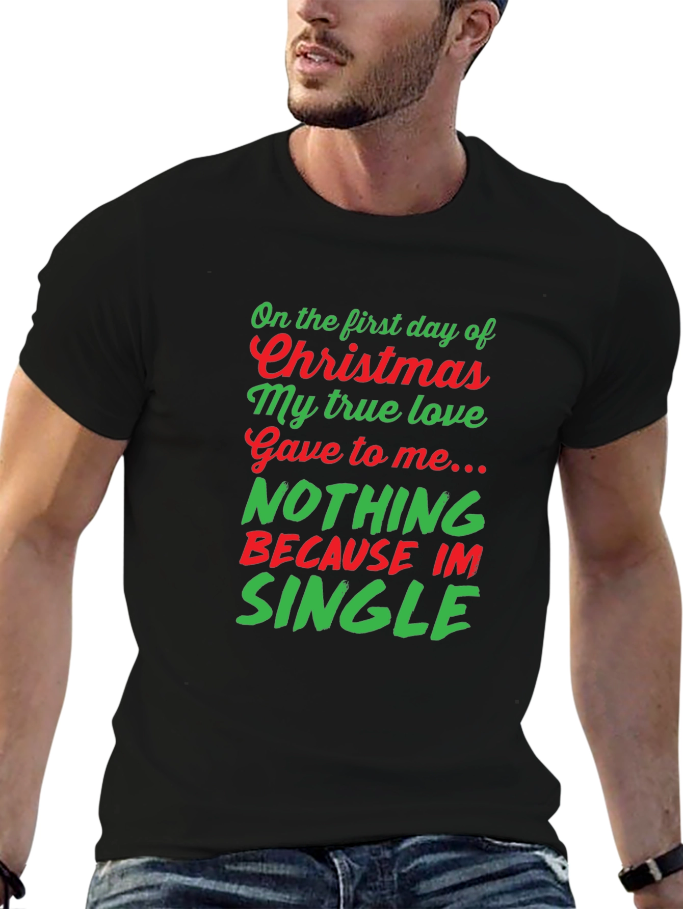 Funny Christmas Single T-Shirt