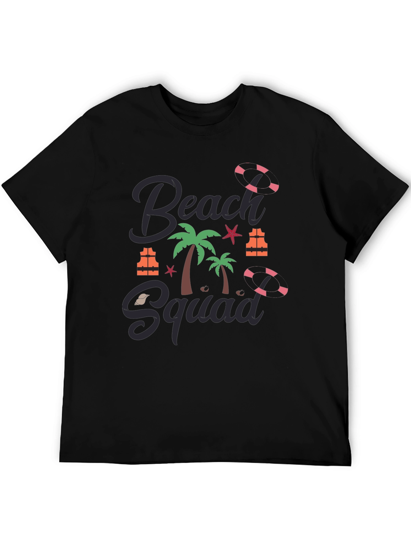 Beach Squad Graphic Tee - Summer Vacation T-Shirt