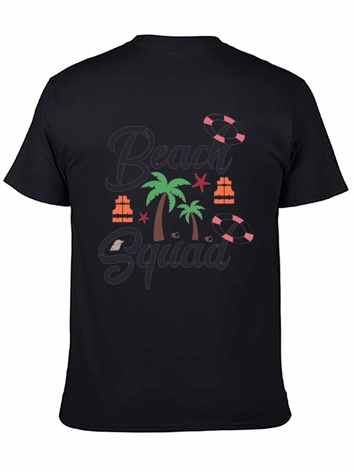 Beach Squad Graphic Tee - Summer Vacation T-Shirt