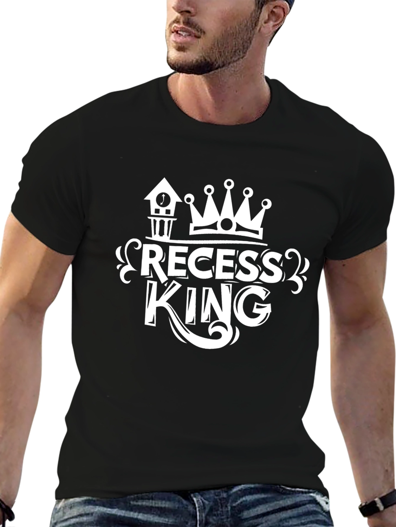 Recess King T-Shirt - Crown Graphic Tee