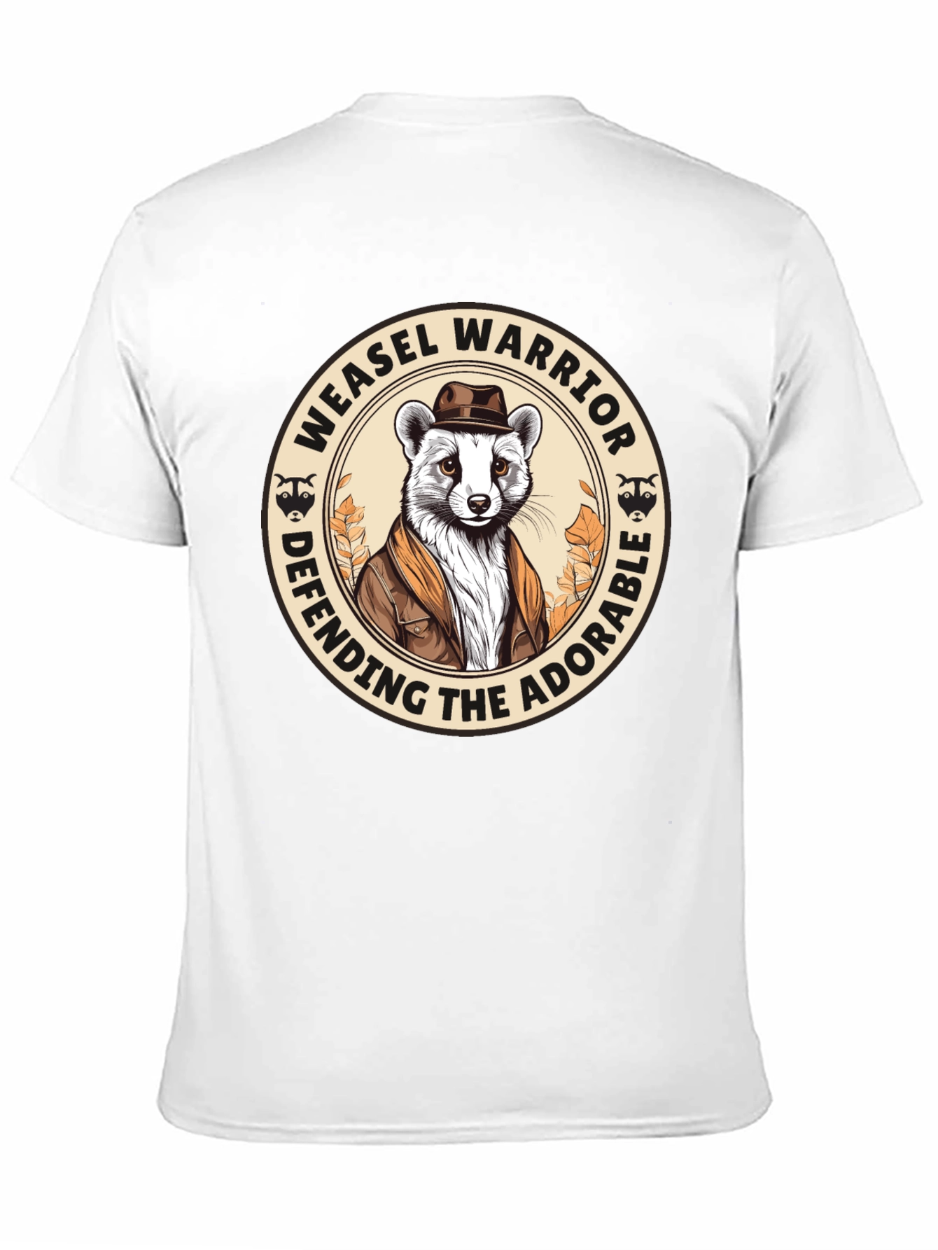 Weasel Warrior Defending The Adorable T-Shirt