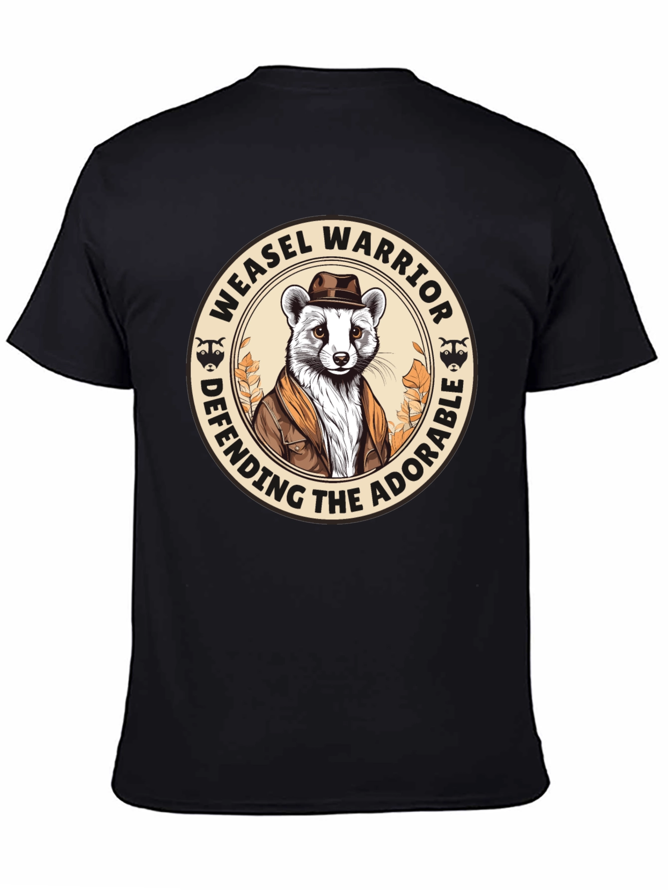 Weasel Warrior Defending The Adorable T-Shirt
