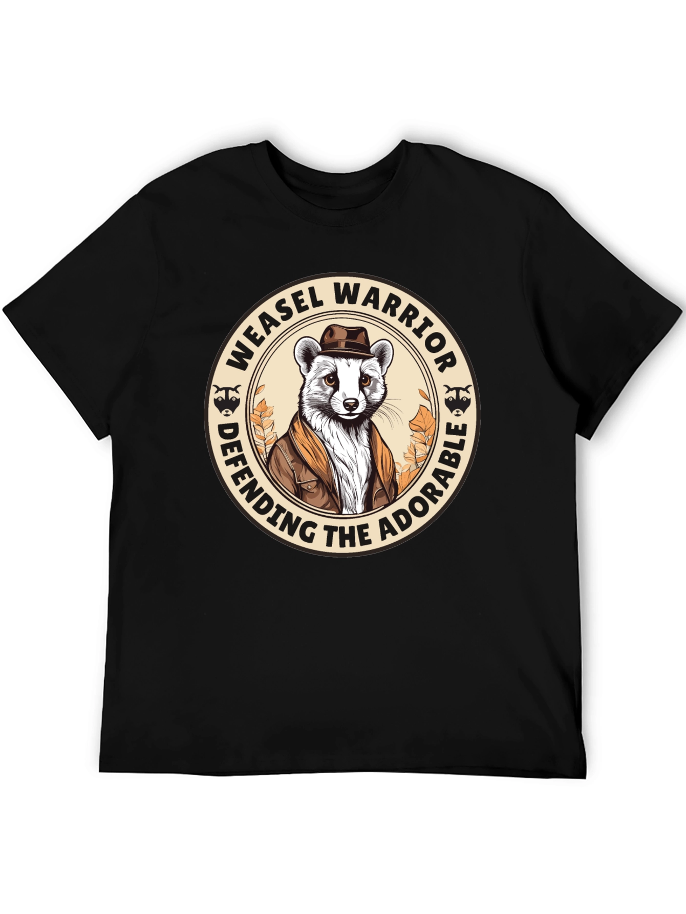Weasel Warrior Defending The Adorable T-Shirt