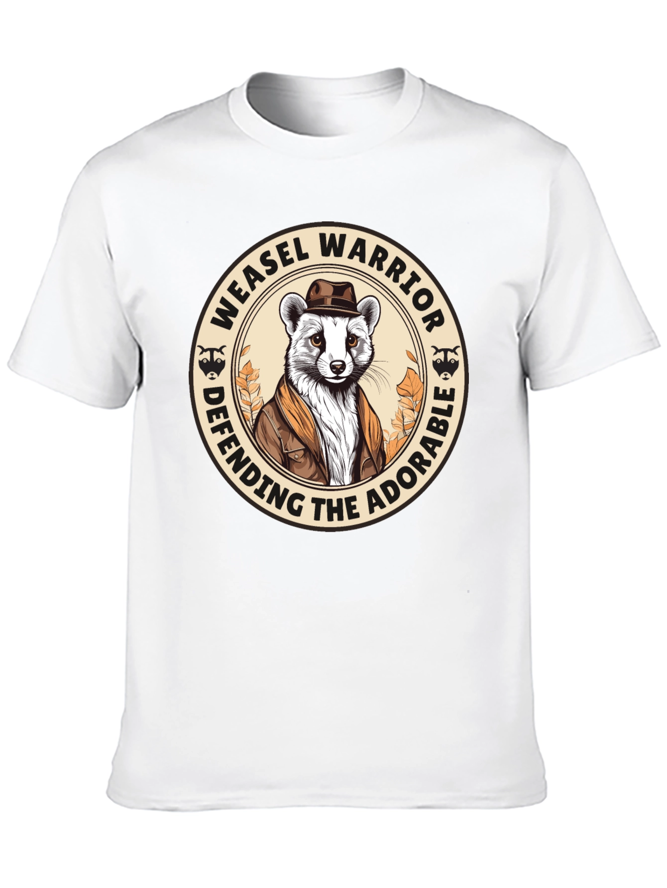 Weasel Warrior Defending The Adorable T-Shirt