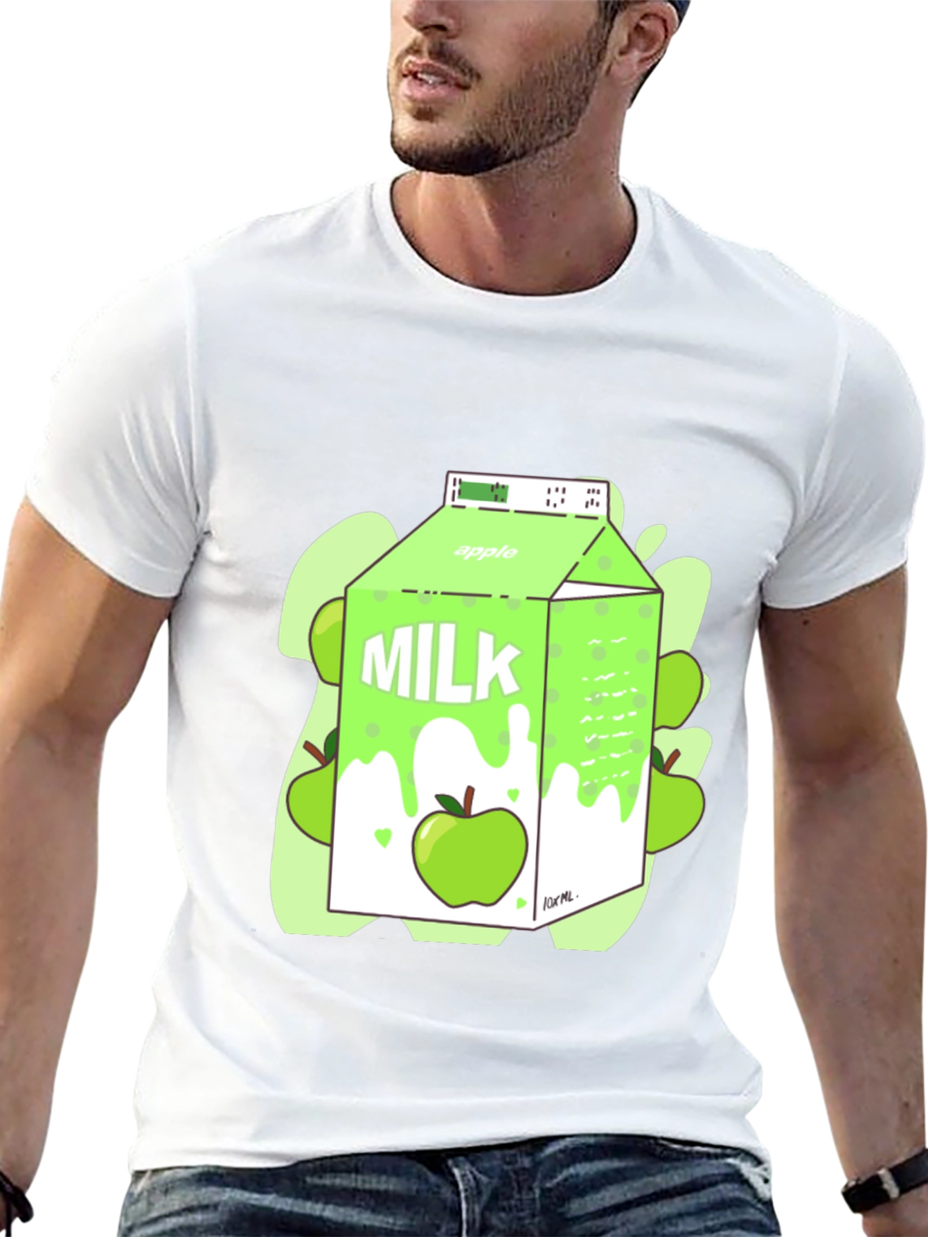 Apple Milk T-Shirt - Fresh & Unique Design