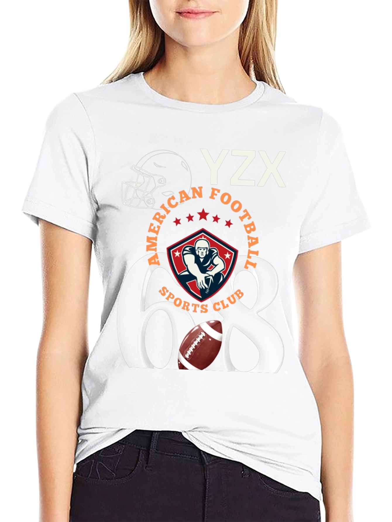 American Football Club T-Shirt - Graphic Tee