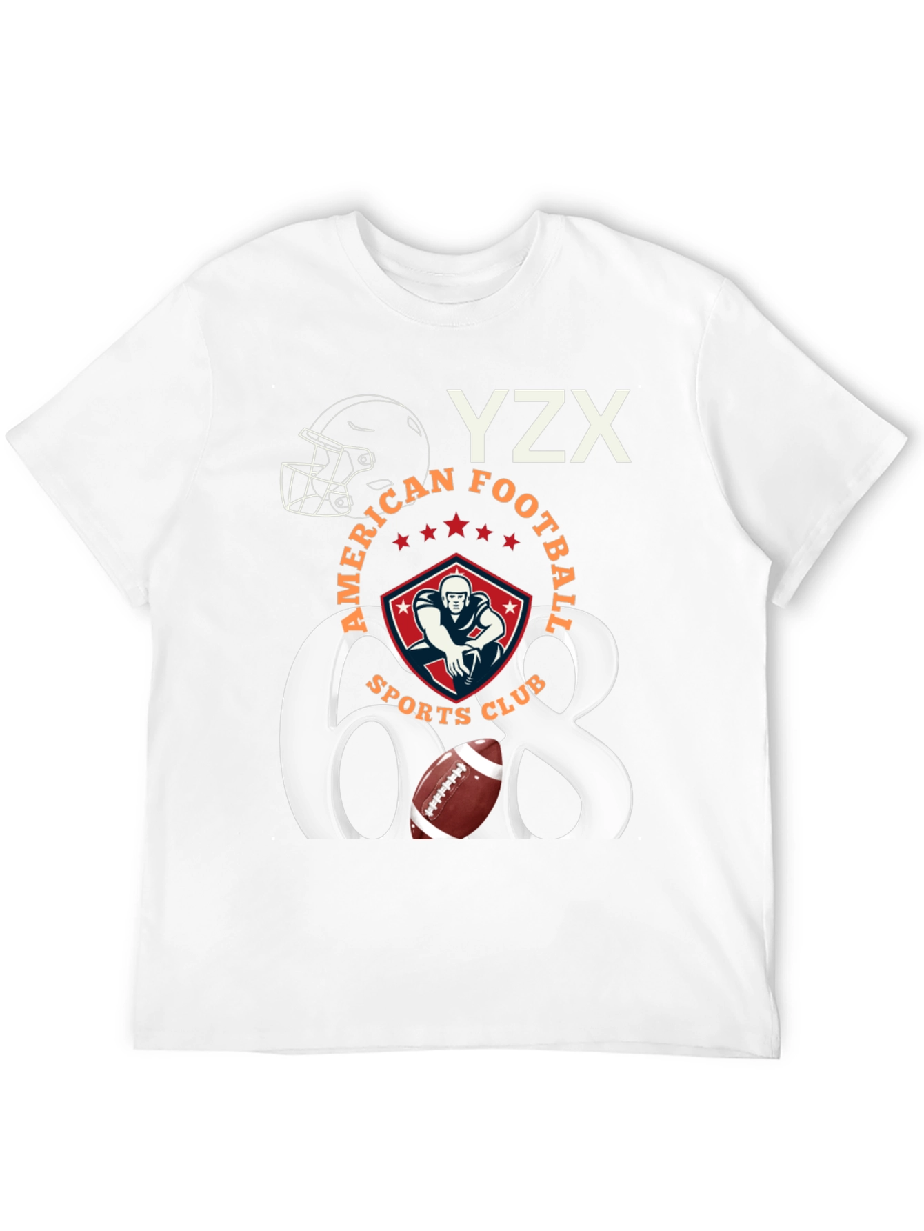 American Football Club T-Shirt - Graphic Tee